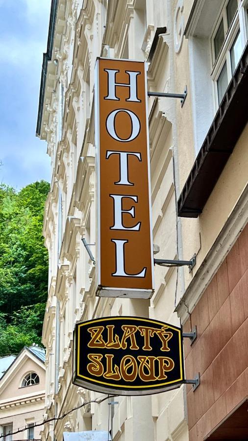 Zlaty Sloup Hotel Karlsbad Buitenkant foto